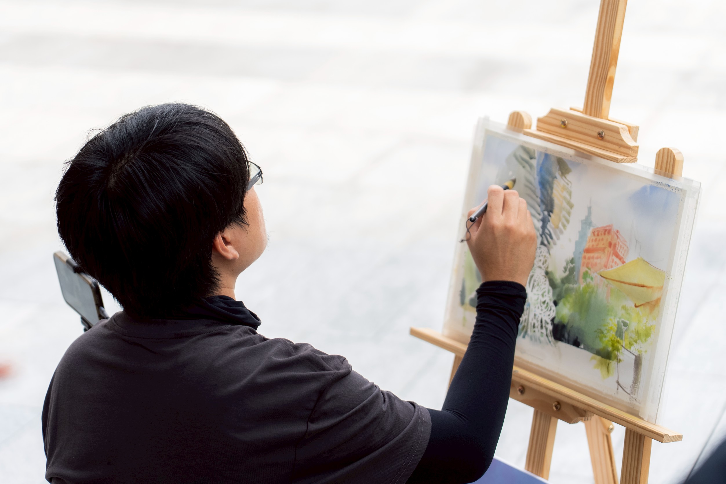 9月26日至10月6日將「印象派．畫畫野放日」近30件入選作品精美展出。(展出資訊請關注富邦美術館官網)