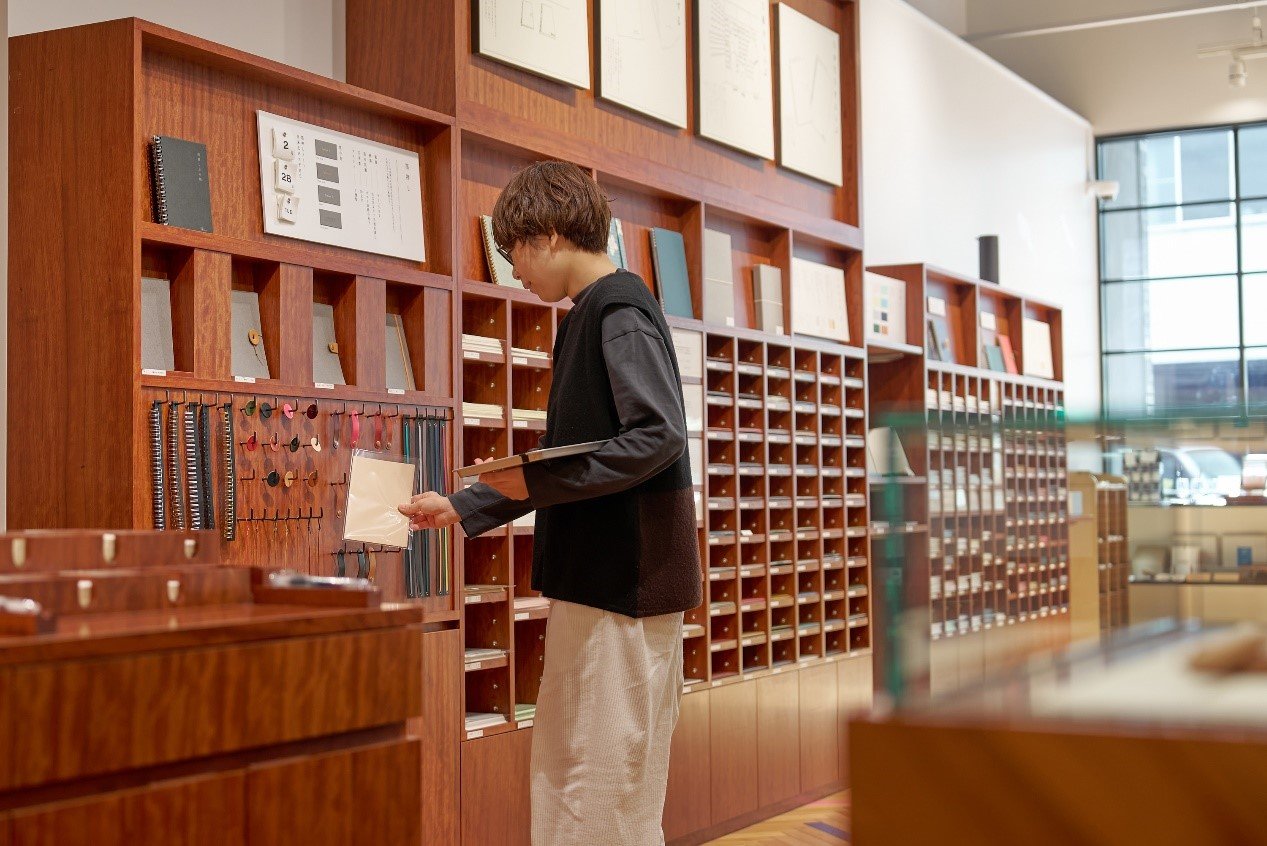 讓我們來製作獨一無二的特別訂製筆記本吧。（©Kakimori）