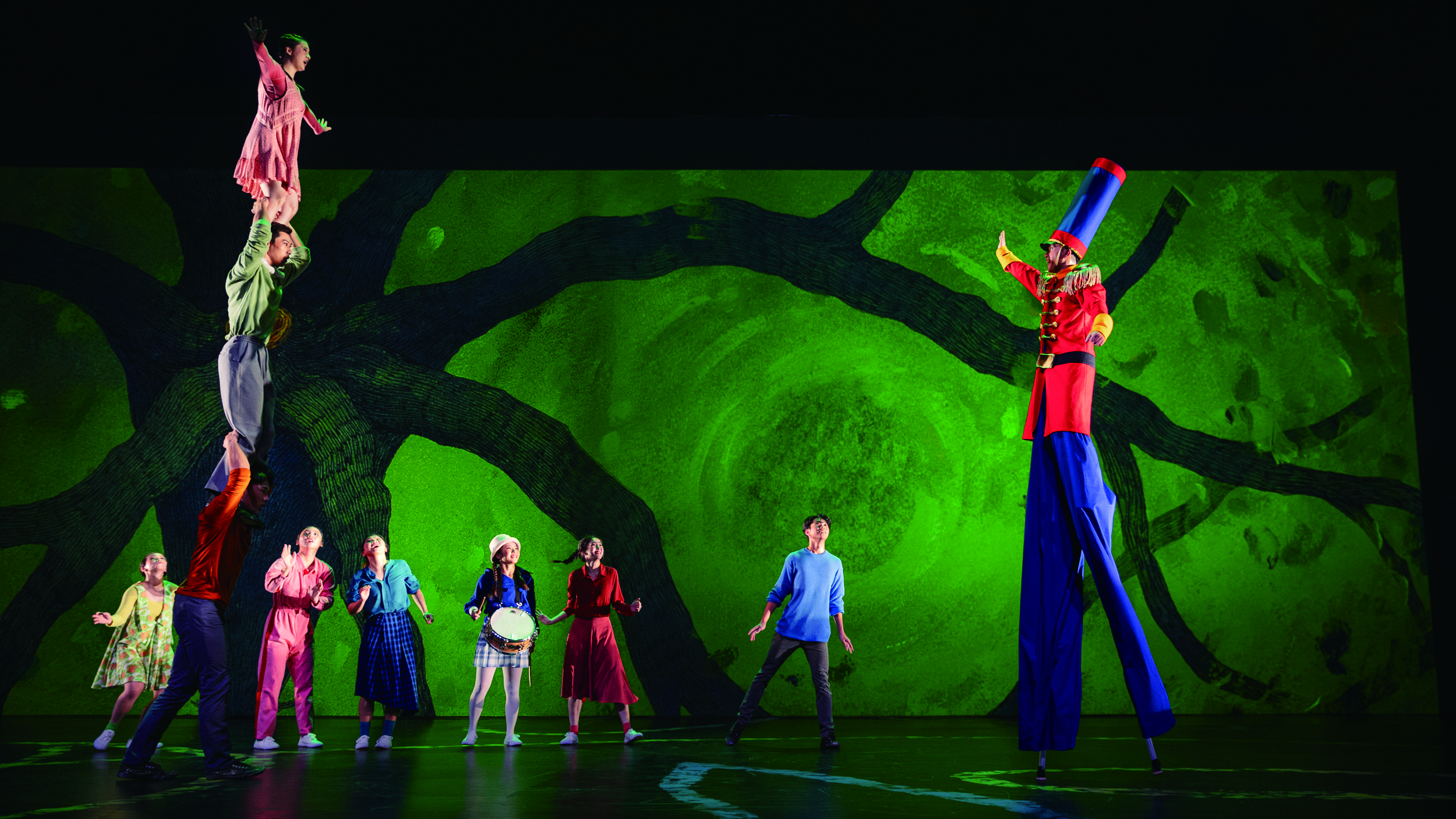 《幾米男孩的100次勇敢》劇照＿照片提供FOCASA馬戲團＿攝影李佳燁