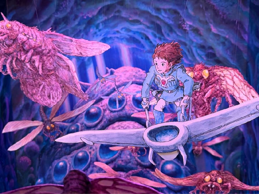 「全景盒展」展出題材涵蓋《風之谷》等長篇經典電影© Studio Ghibli