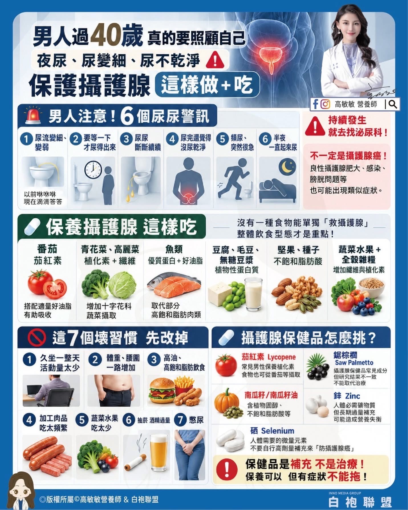40 歲後隨年齡增生！警惕攝護腺肥大 6 大常見症狀