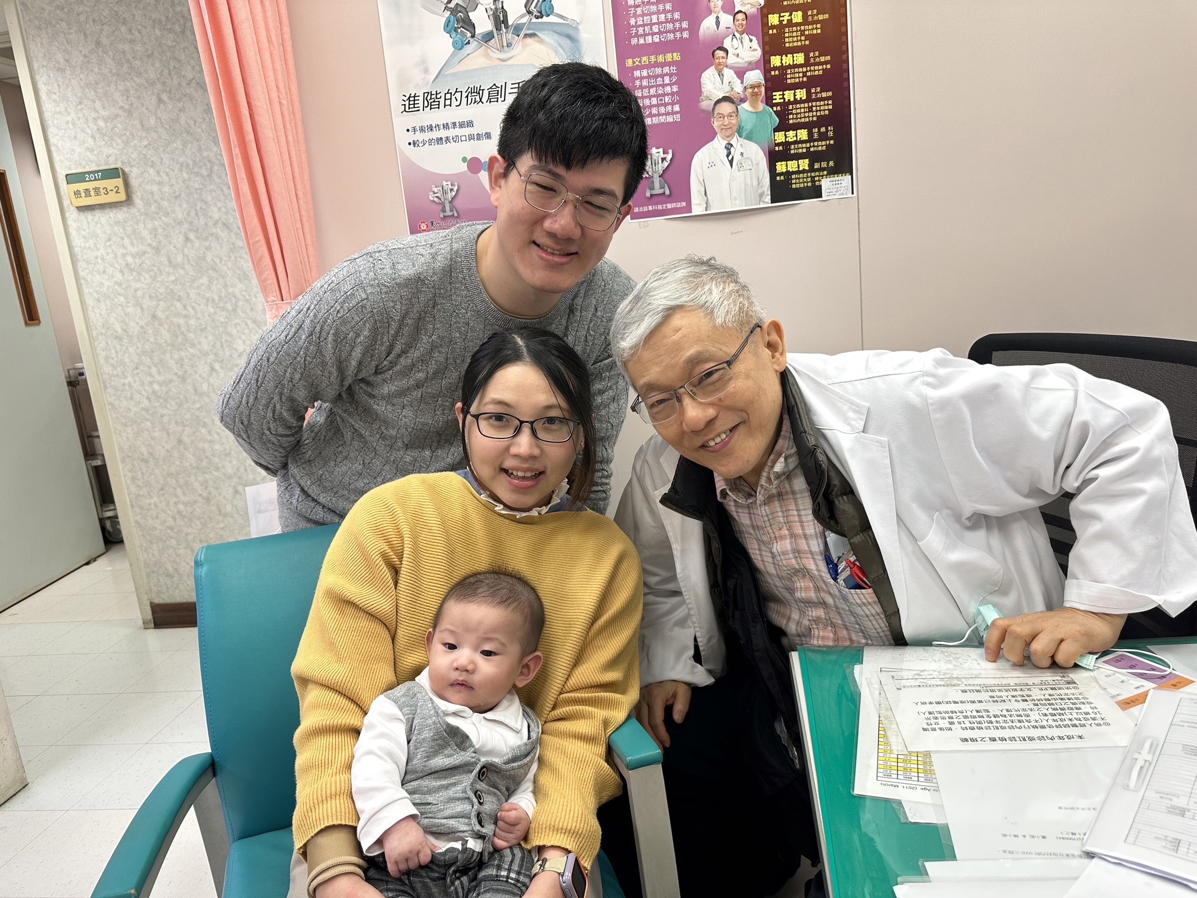 陳持平醫師仁心仁術，發起拯救胎兒計畫。陳持平／提供