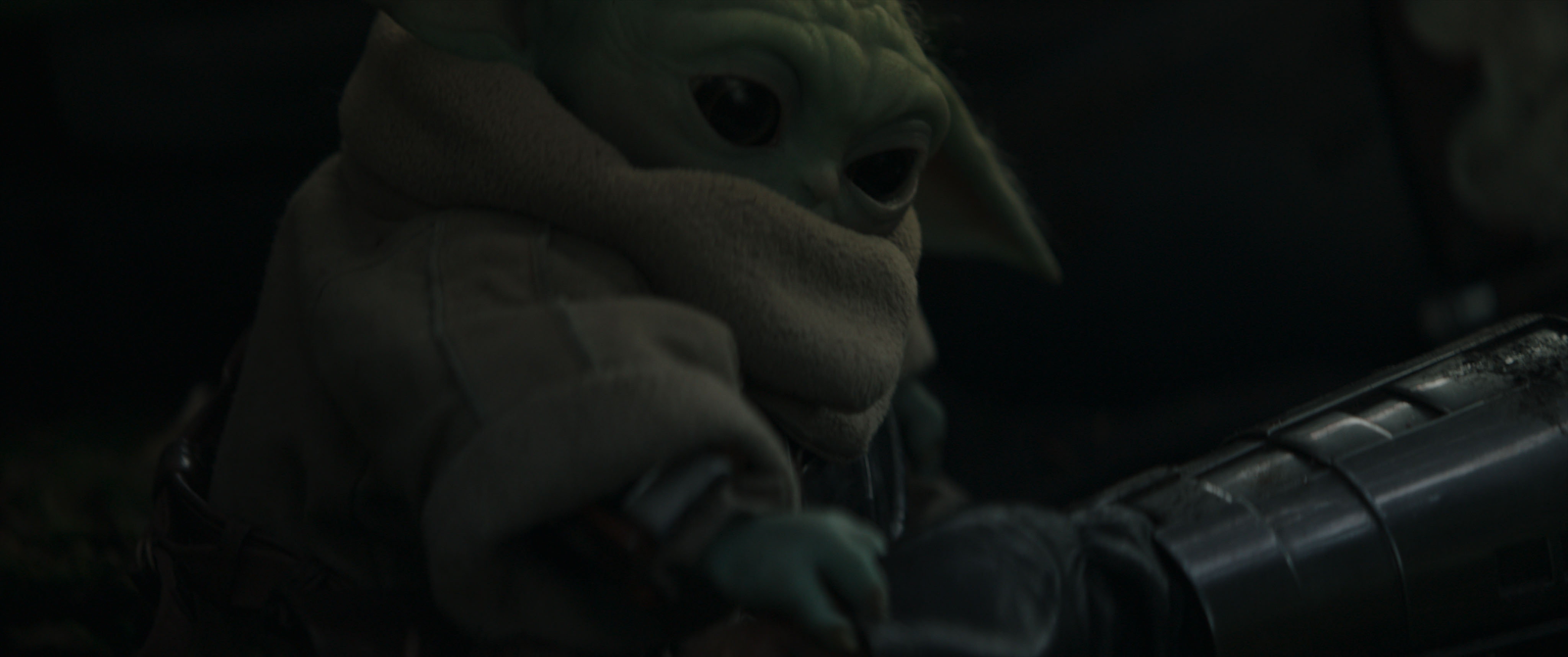 Grogu in Lucasfilm's THE MANDALORIAN AND GROGU. Photo courtesy of Lucasfilm. © 2026 Lucasfilm Ltd™. All Rights Reserved.
