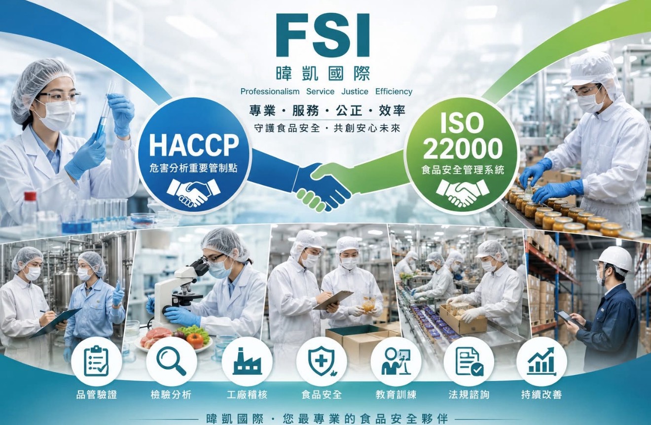 HACCP 與 ISO 22000 差異全解析！搞懂兩大食安核心標準，為企業挑選最合適的食品安全管理體系 1