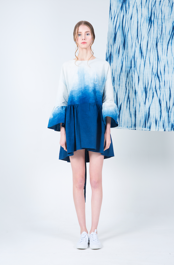 Xin Wen「BLUE」|永續時尚之旅 2 Xin Wen_SUSFUTURE2024 國際永續時尚設計展