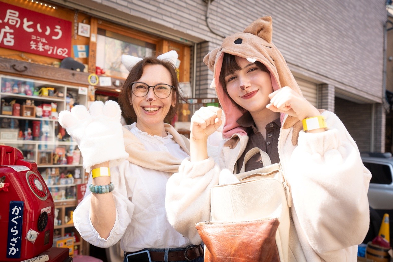 只要以「貓」為主題打扮，就能參加的完全互動型活動，這是本活動最大的特色。©化け猫フェスティバル