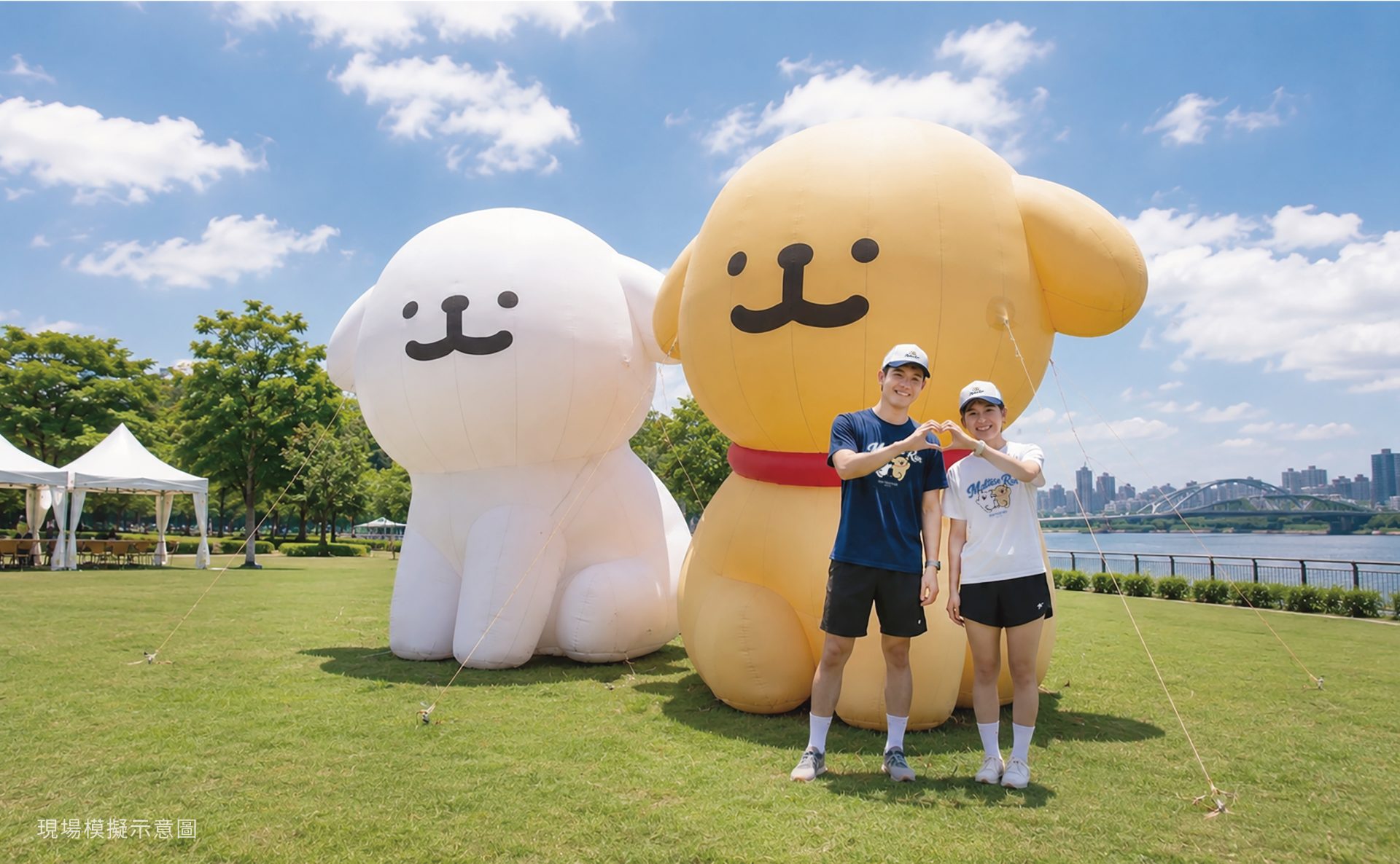 現場模擬示意圖-巨型氣偶